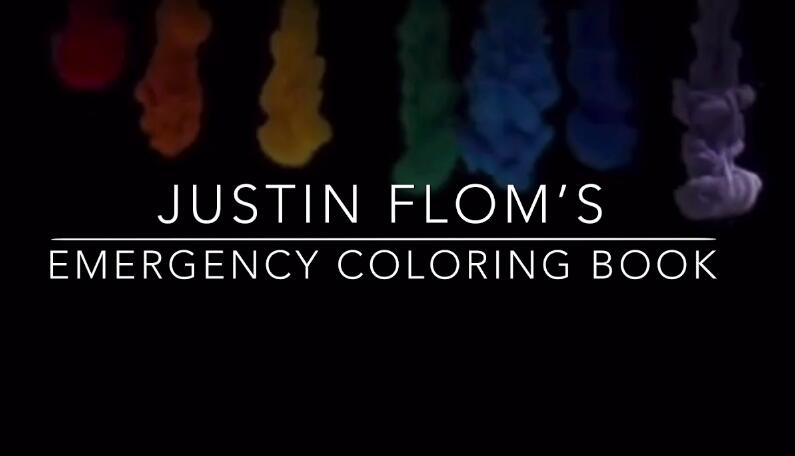 Justin Flom - Emergency Coloring Book