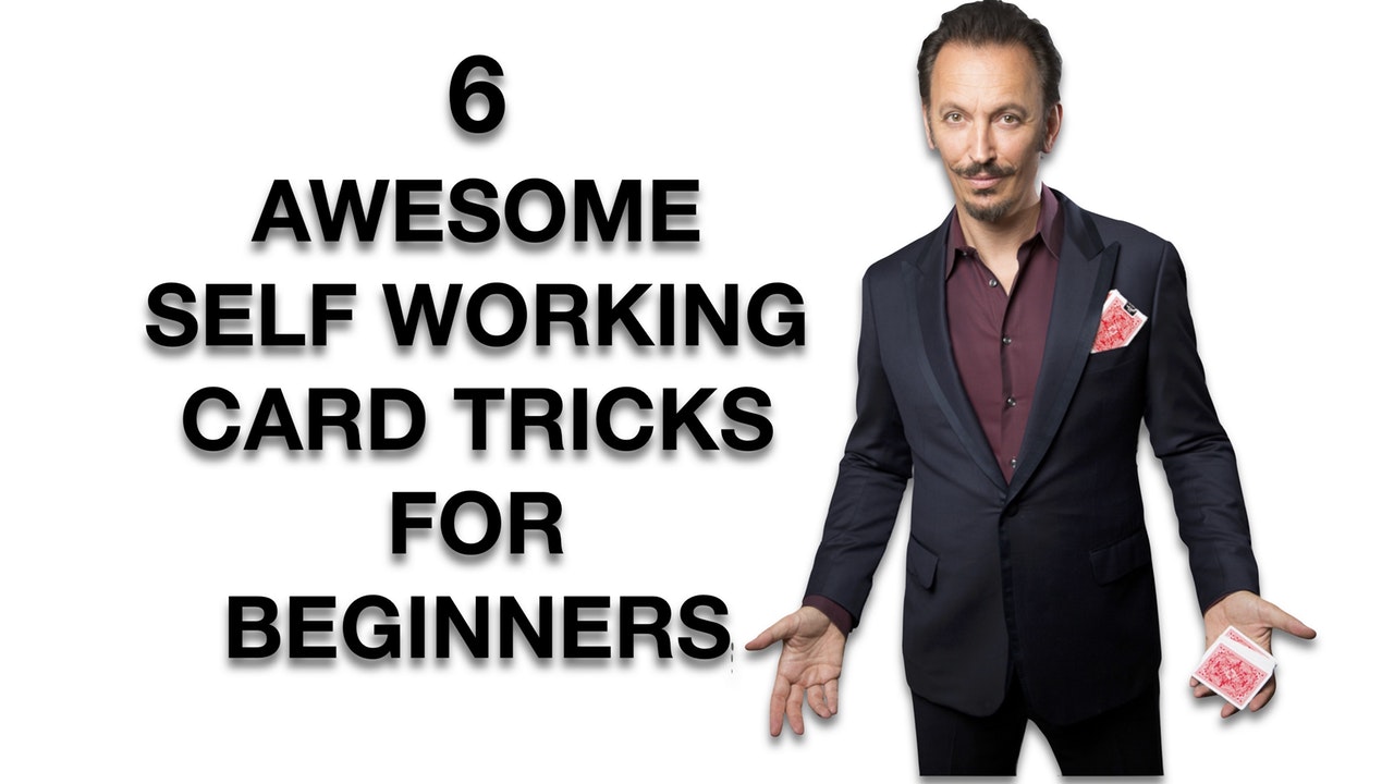 SIX AWESOME - EASY - SELF WORKING - CARD TRICKS FOR BEGINNERS