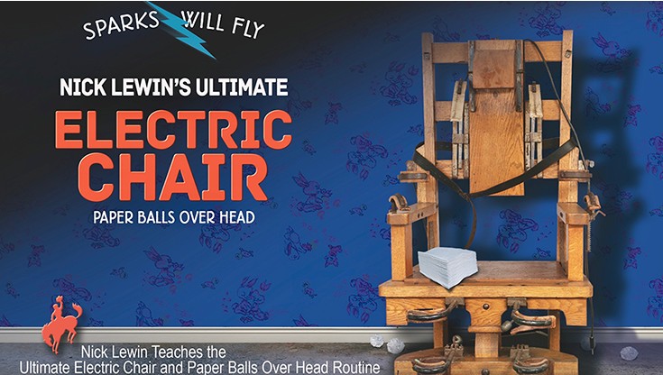 Ultimate Electric Chair & Paper Balls Over The Head by Nick Lewin (Video Download)