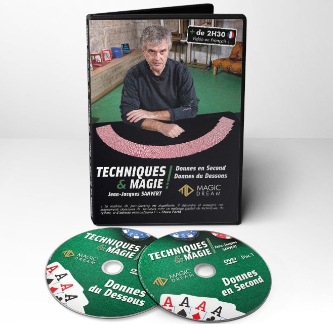 Techniques & Magie by Jean-Jacques Sanvert (2 DVD Set)