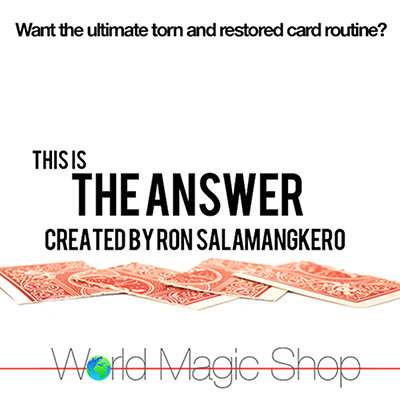 The Answer by Ron Salamangkero (MP4 Video Download)
