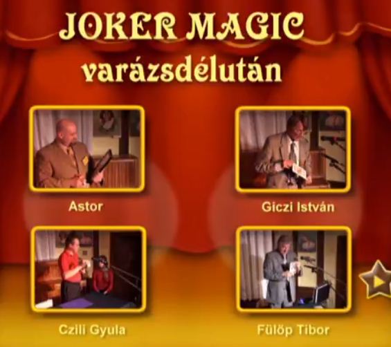 Varazs Delutan Fubor Tibor 2005 by Joker Magic (Original DVD Download)