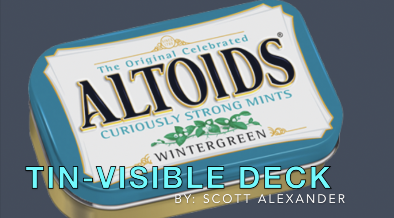 TIN-visible Deck by Scott Alexander (MP4 Video Download)