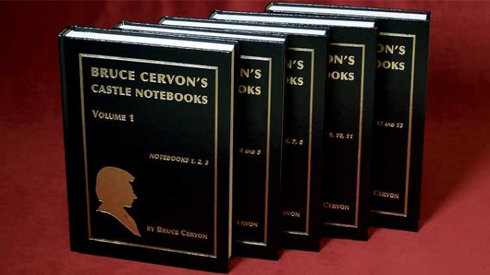 Bruce Cervon's Castle Notebooks vol 1-5 (PDF eBooks Download)