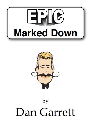 Dan Garrett - Epic Marked Down (PDF ebook Download)