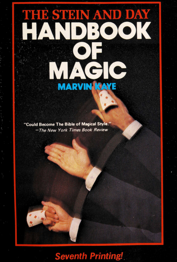 Marvin Kaye - Stein and Day Handbook of Magic (PDF Download)