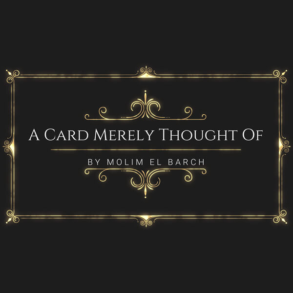 A Card Merely Thought Of by Molim El Barch (MP4 Video + image files Full Download)