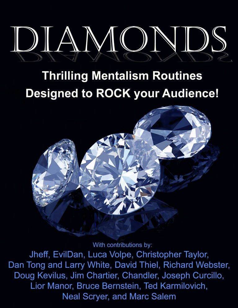 Diamonds - Thrilling Mentalism Routines Designed to ROCK Your Audience! (PDF ebook Download)