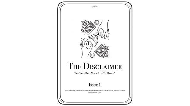 The Disclaimer Issue 1 (2021-04) (PDF ebook Download)