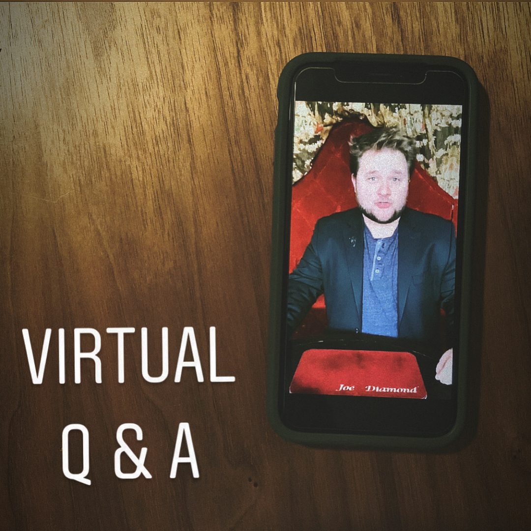 Virtual Q & A by Joe Diamond (MP4 Video Download)