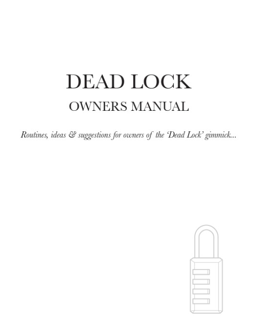 Michael Murray - Dead Lock Owners Manual (PDF Download)
