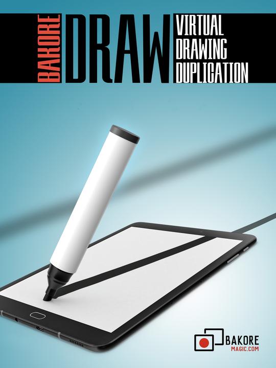 Bakore DRAW - Virtual Drawing Duplication by Haim Goldenberg (MP4 Video Download)