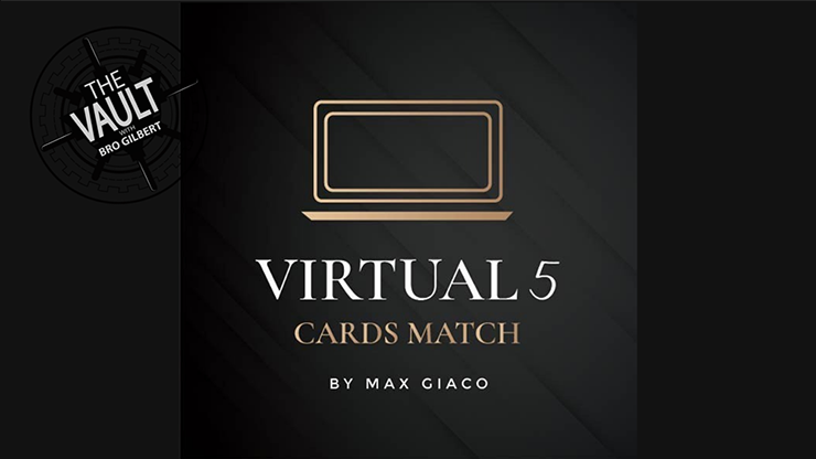 The Vault - Virtual 5 Cards Match by Max Giaco (MP4 Video Download)