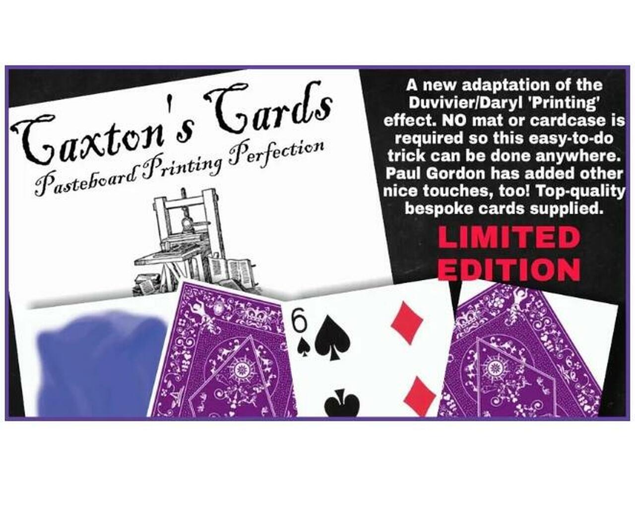 Caxton's Cards by Paul Gordon (MP4 Video Download)