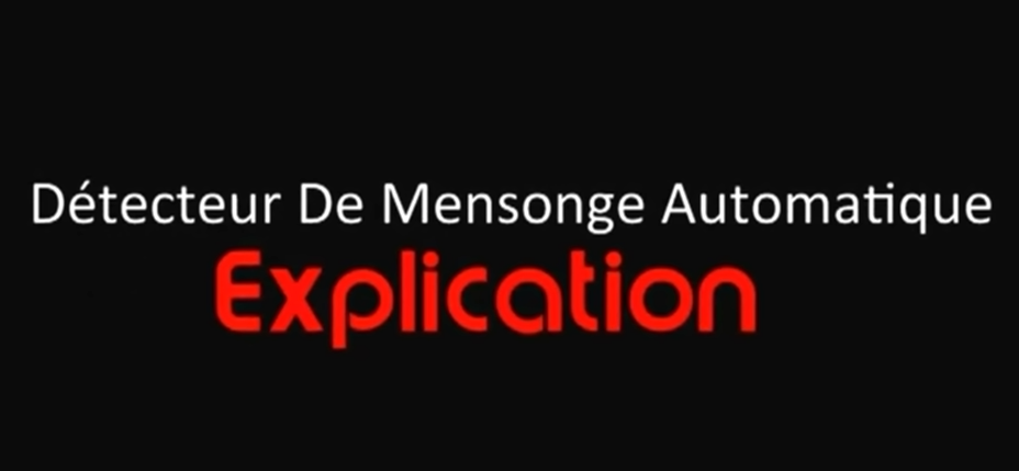 Detecteur De Mensonge Automatique by LepetitMagicien (MP4 Video Download)