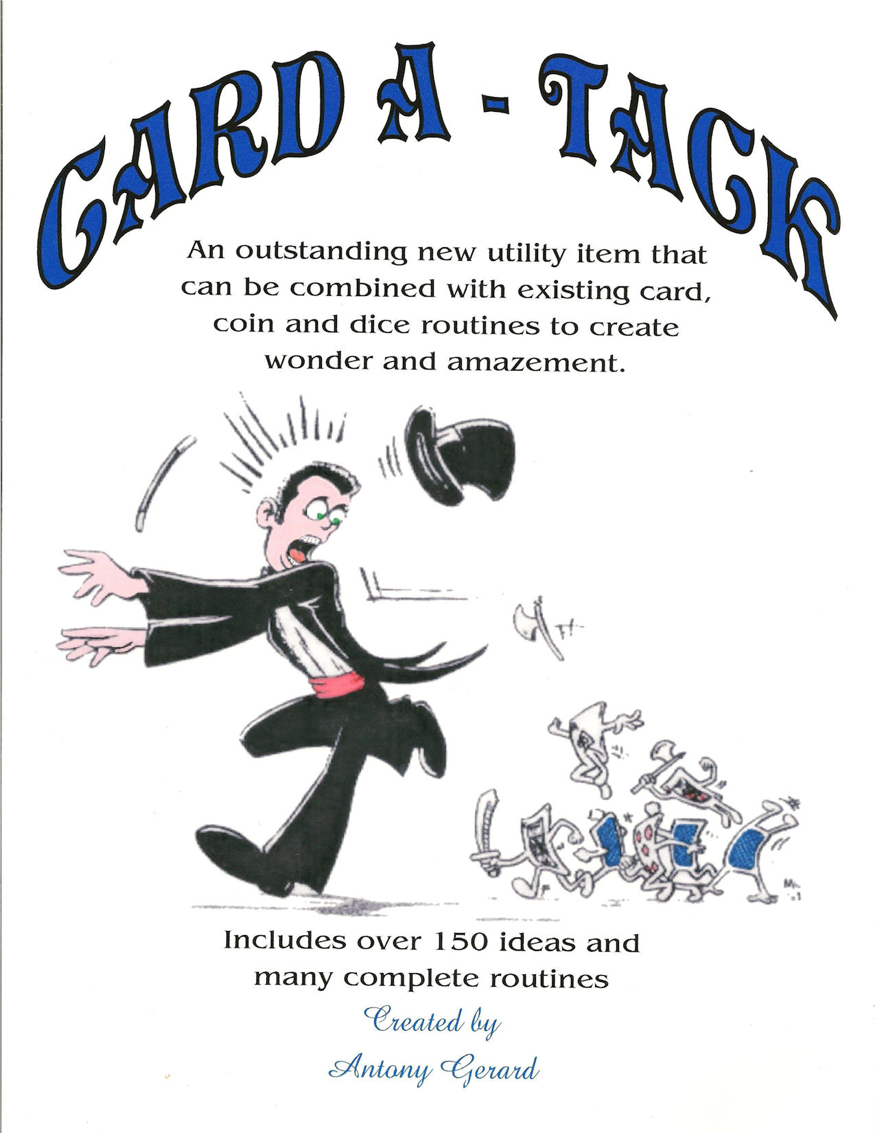 Card A-Tack by Antony Gerard (PDF Download)