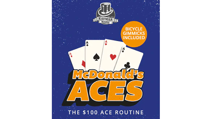 McDonalds Aces by Liam Montier Kaymar Magic (MP4 Video Download 1080p FullHD Quality)