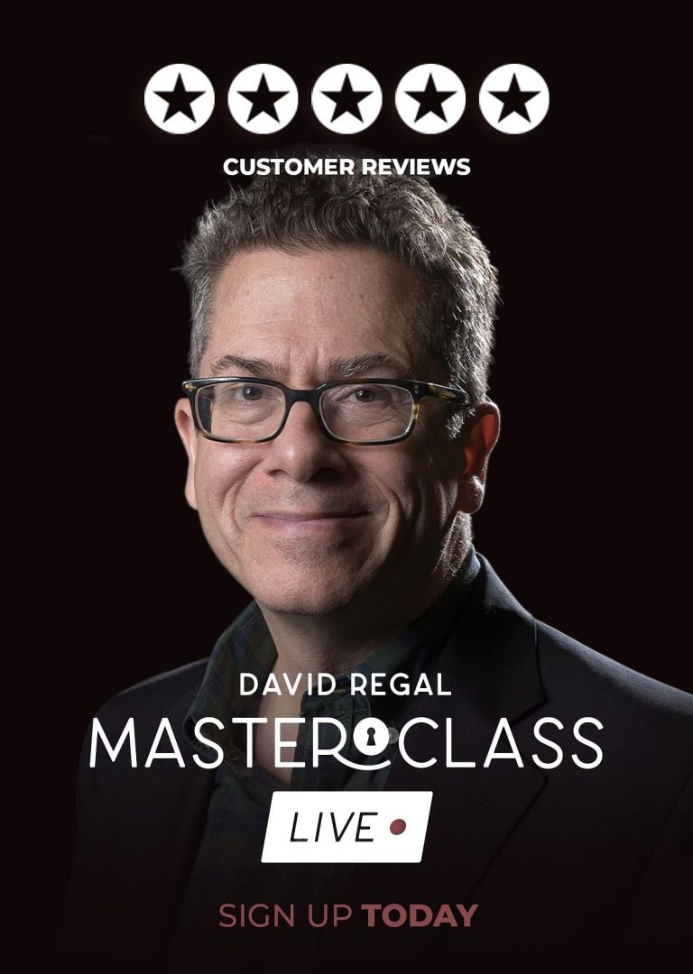 David Regal - Masterclass Live (3 Weeks + Zoom)