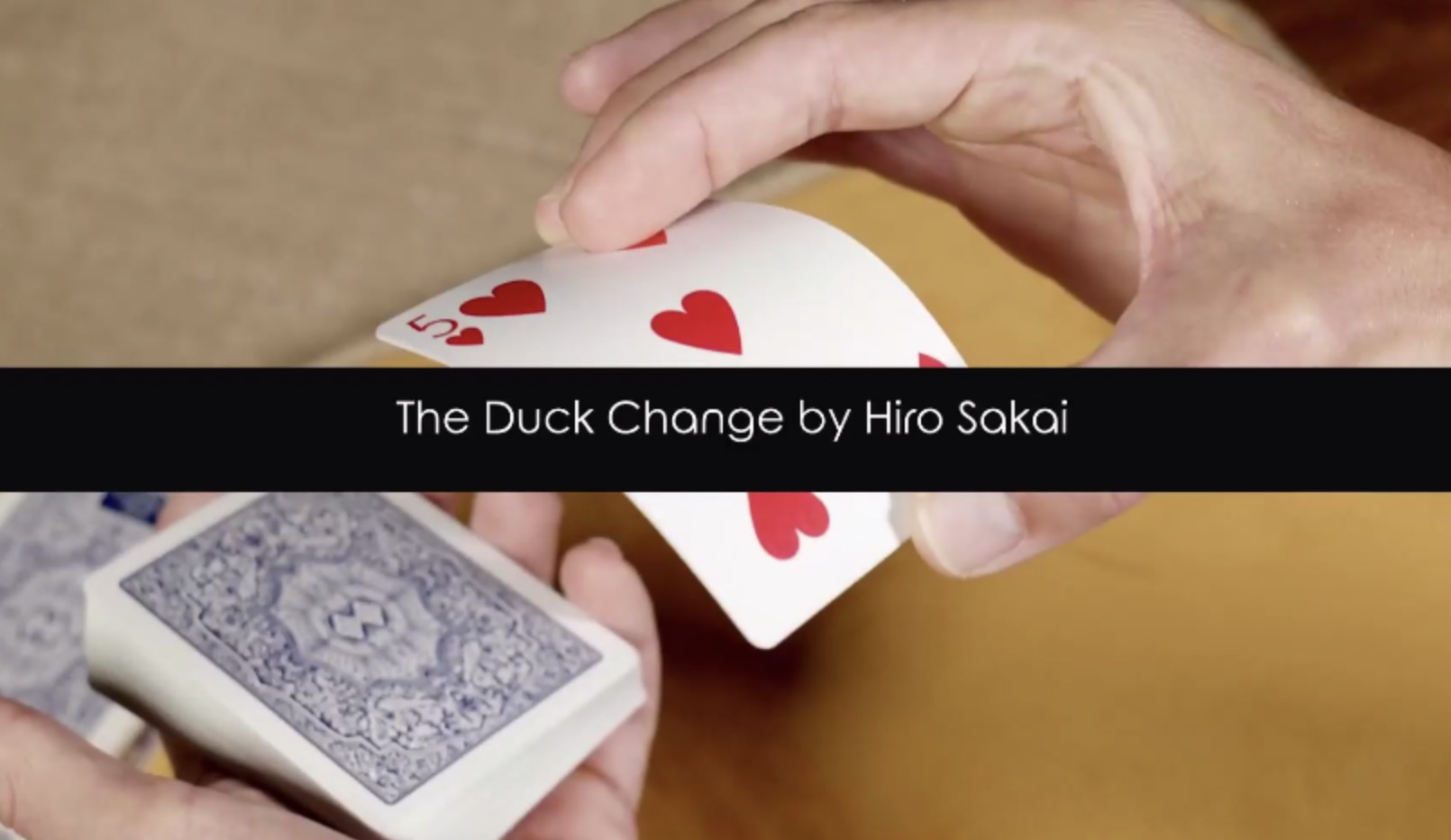 The Duck Change by Hiro Sakai (Video Download 1080p FullHD Quality)