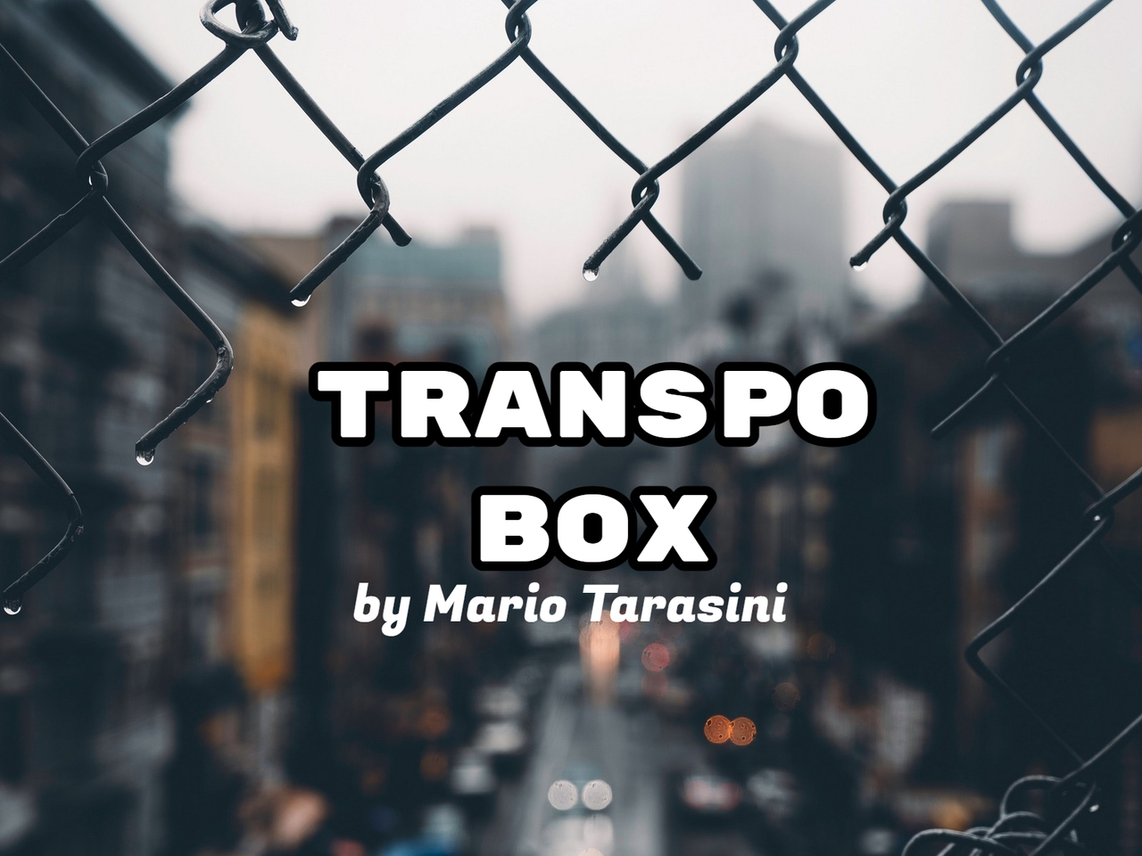 Transpo Box by Mario Tarasini (Mp4 Video Magic Download 1080p FullHD Quality)