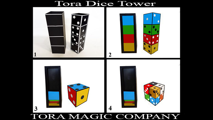 Tora Dice Tower by Tora Magic Company (Mp4 Video Magic Download)