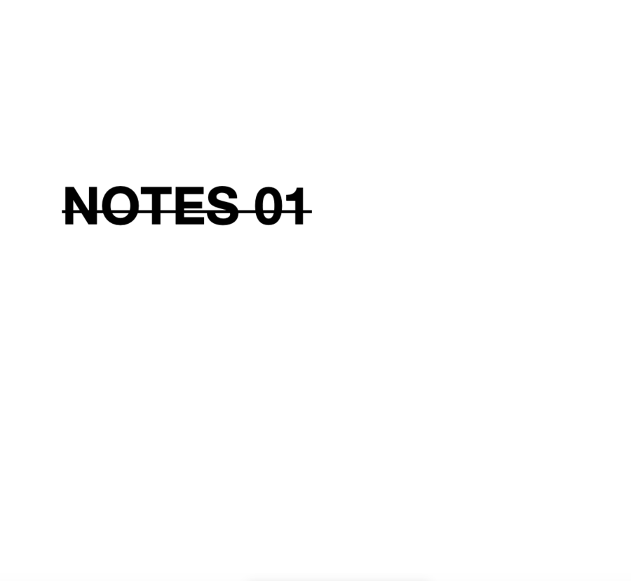 Notes 01 by Calen Morelli