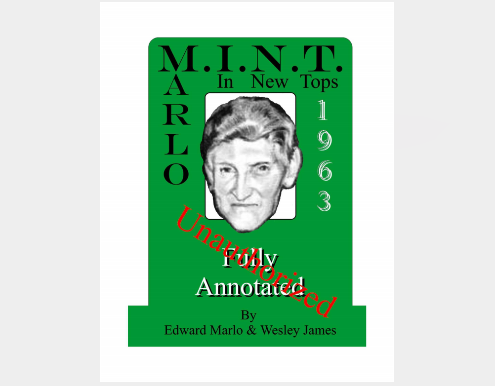 MINT 1963 Annotated by Edward Marlo & Wesley James (official PDF eBook Magic Download, no watermark)