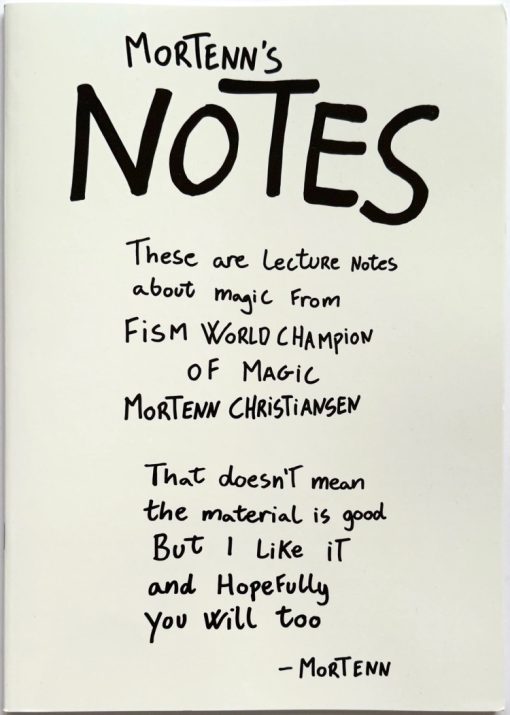 Mortenn’s Notes by Mortenn Christiansen (PDF eBook Magic Download)