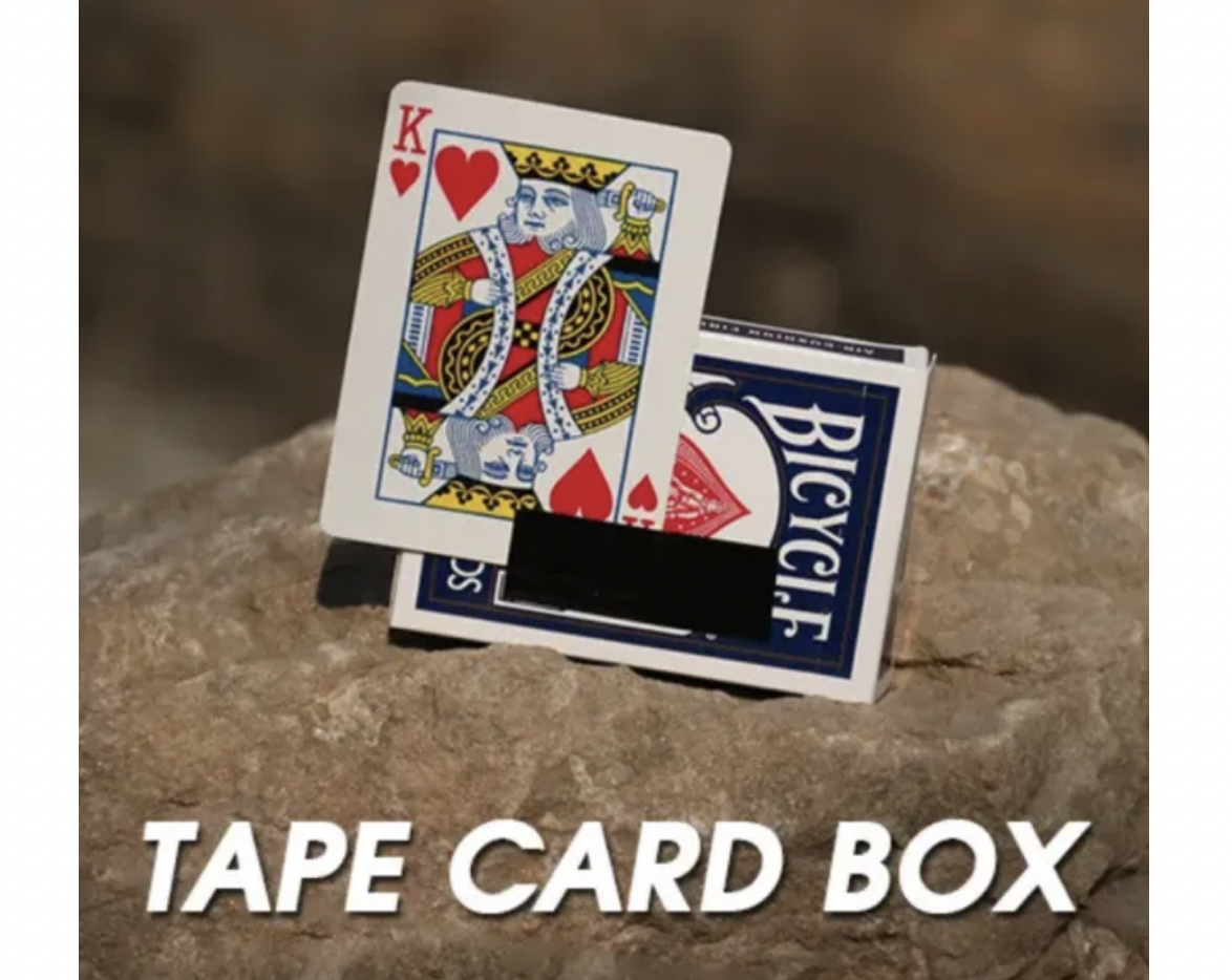 Tape Card Box (online instruction only, Chinese with English subtitles) by 52magic