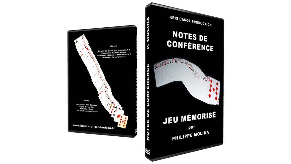 Notes de conférences sur le jeu mémorisé par Philippe Molina (Mp4 Video Download)