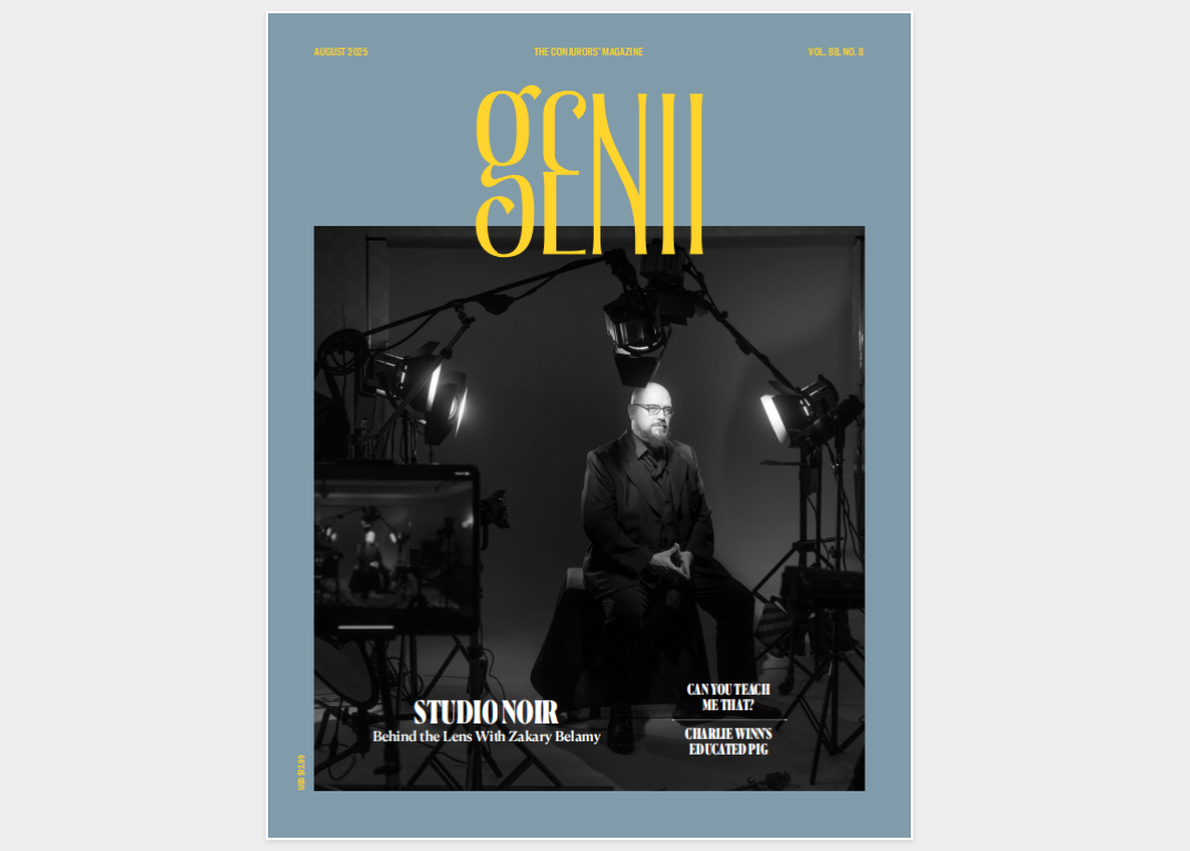 Genii Magazine - August 2025 (PDF eBook Download)