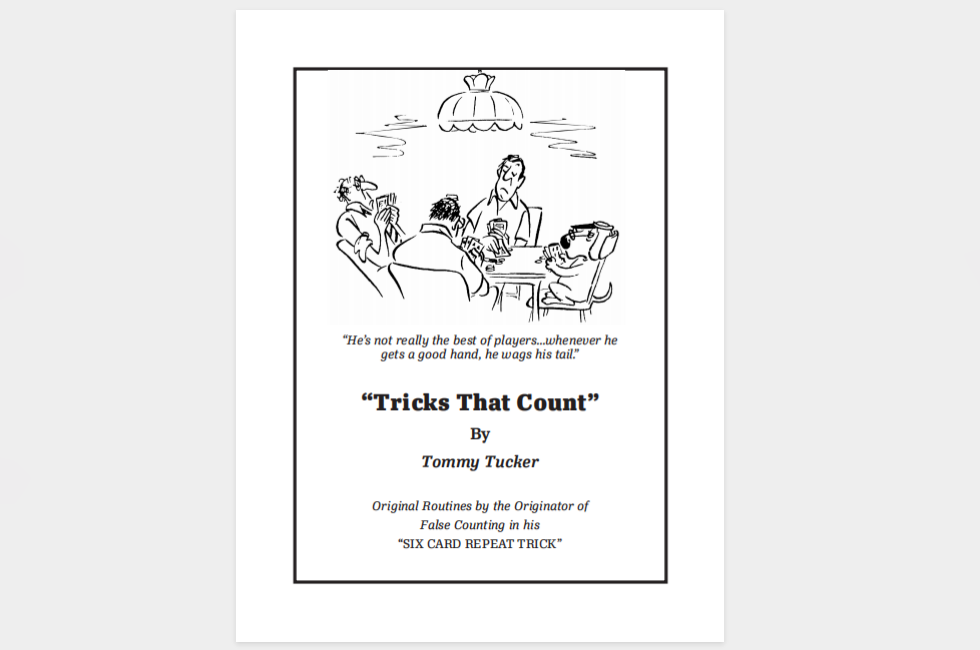 Tricks That Count by Tommy Tucker (PDF eBook Download)
