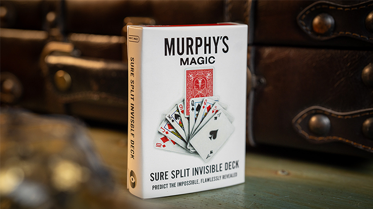 SURE SPLIT Invisible Deck Bicycle by Murphy's Magic (Mp4 Video Download 1080p FullHD Quality)