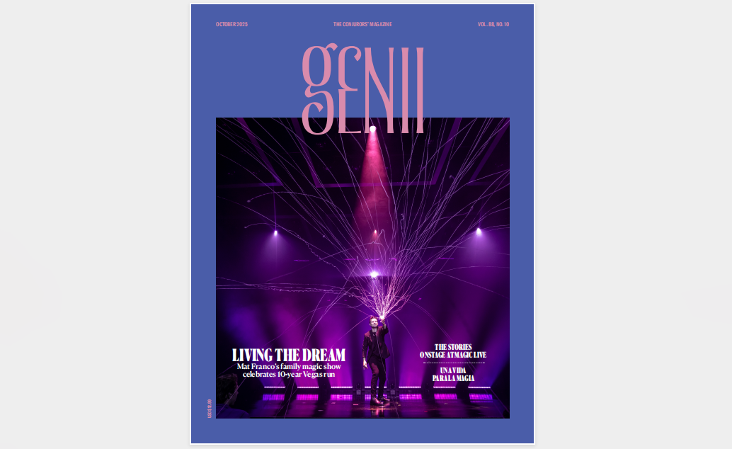 Genii Magazine - October 2025 (PDF eBook Download)
