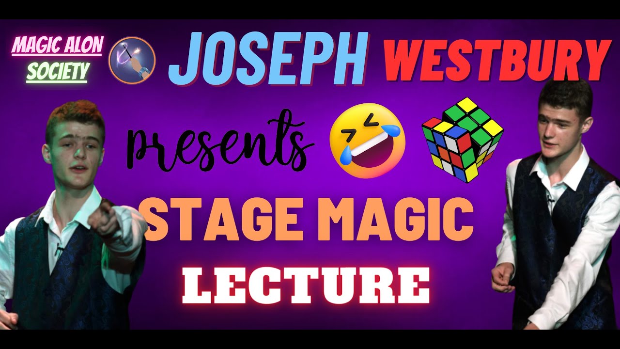 Stage Magic Lecture by Joseph Westbury (Mp4 Video Download)