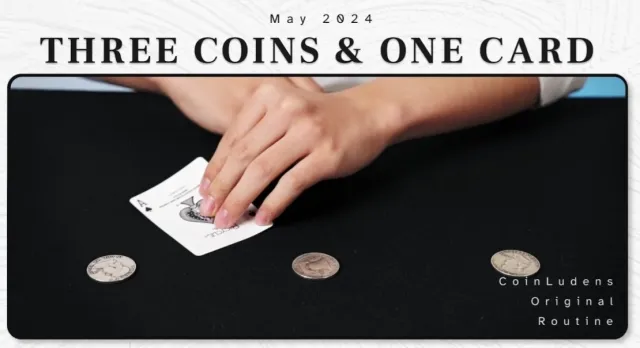 3 Coins & 1 Card Routine by Coinludens (Mp4 Video Download 1080p FullHD Quality) 3 Coins & 1 Card Routine by Coinludens (Mp4 Video Download 1080p FullHD Quality)