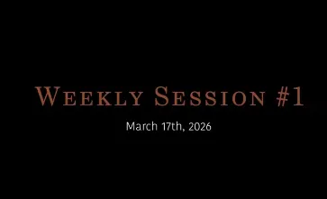 Helder Guimaraes - Weekly Session #1 (2026-03-17)