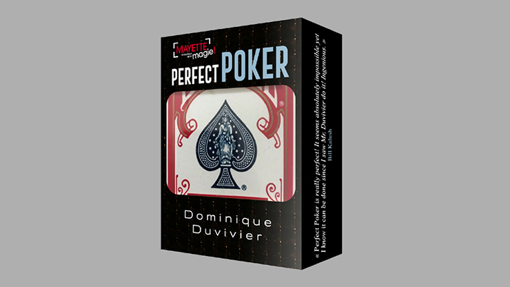 Perfect Poker (Online Instructions) by Dominique Duvivier