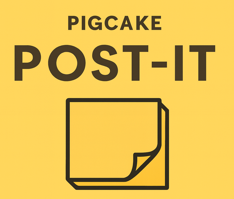 Pigcake - Post-it