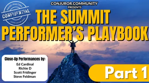 The Summit Performers's Playbook Part 1