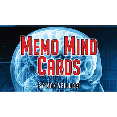 Memo Mind Cards by Max Vellucci (Mp4 Video Download only)