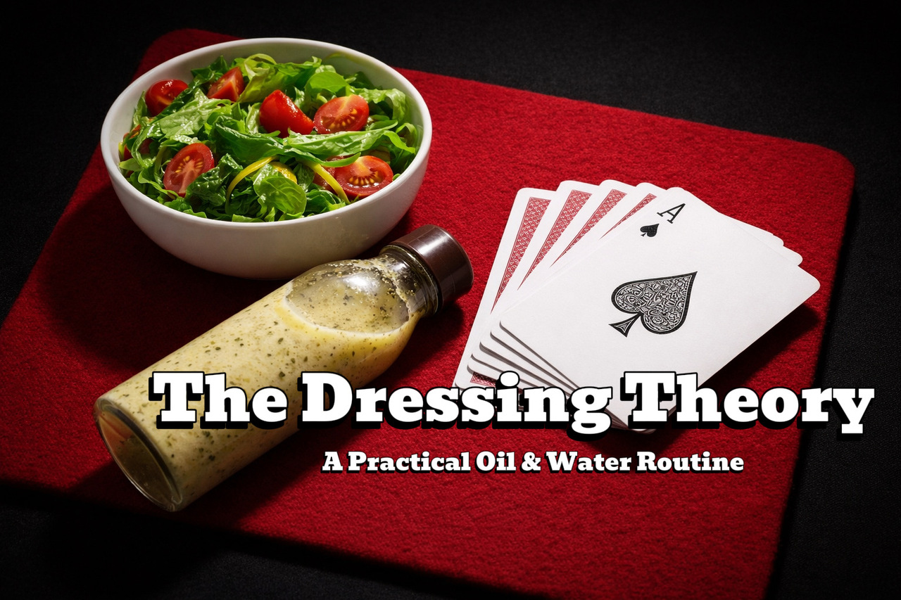 The Dressing Theory (New Oil and Water) by Takaaki Matsumoto (Instant Download)