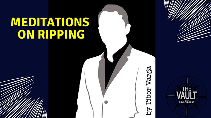 The Vault - Meditations on Ripping by Tibor Varga (Mp4 Video + PDF Full Download)