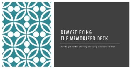 Demystifying the Memorized Deck by Michael Close
