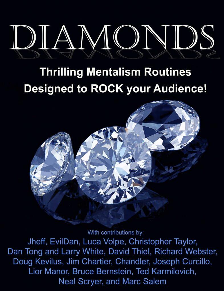 Diamonds Thrilling Mentalism Routines Designed to ROCK Your Audience!