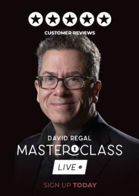 David Regal Masterclass Live (1st November 2020)