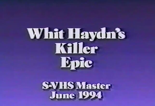 Whit Haydn - Killer Epic