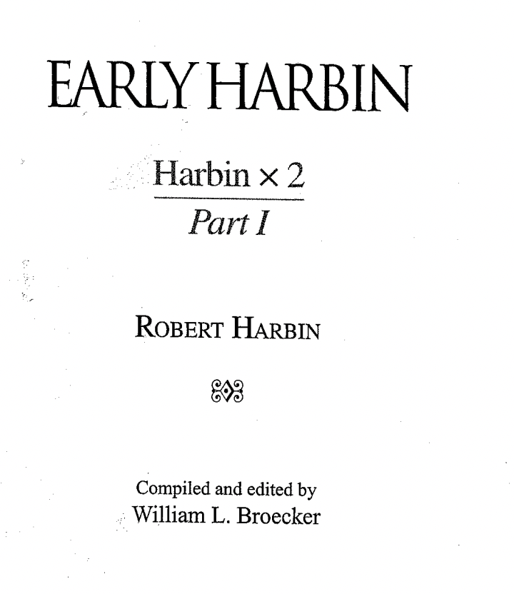 Robert Harbin - Early Harbin (PDF ebook Download)