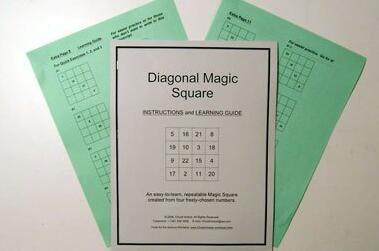 Chuck Hickock - Diagonal Magic Square