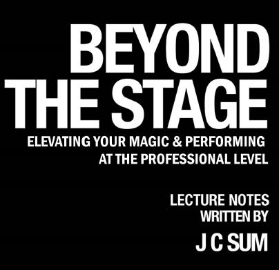 JC SUM - BEYOND THE STAGE